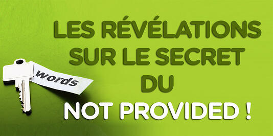 La solution au not provided dans google analytics
